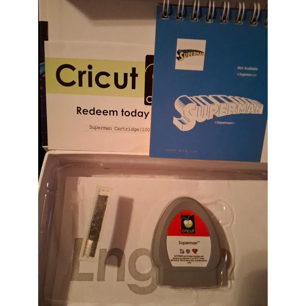 Cricut Activity Cartridge Throw A Superman Party
